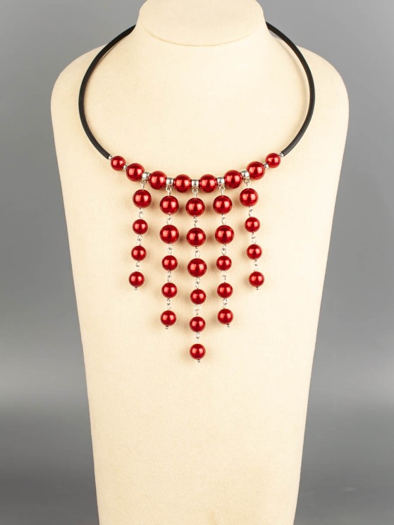 Колье из жемчуга Майорка "Красотка" 01-1279