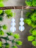 Серьги "Дарина " лунный камень с8151