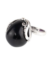 Кольцо из агата "Вензель" кг-151-АГЧ