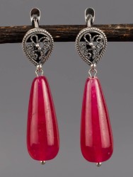 Серьги из кварца "Адажио" 03-1553