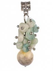 Кулон из аквамарина "Мелодия" 01-716