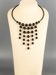 Колье из агата "Красотка" 01-1282