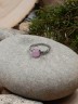 Кольцо из розового кварца "Ландыш" кг-029-КР