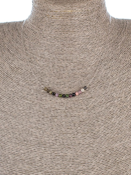 Колье с турмалином "Нежность" 01-471