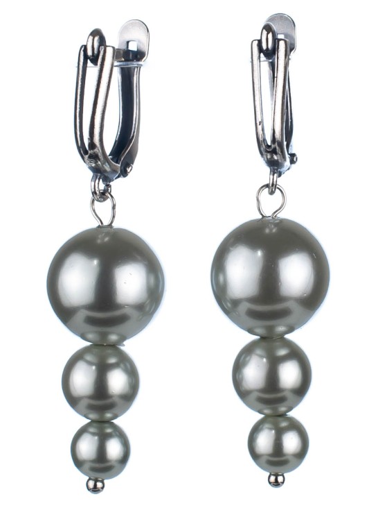 Серьги из жемчуга Майорка "Капель" 03-1420
