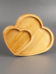 Менажница из дерева береза 18-22 см 54-051