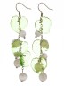 Серьги из кошачьего глаза "Краски лета" с9595