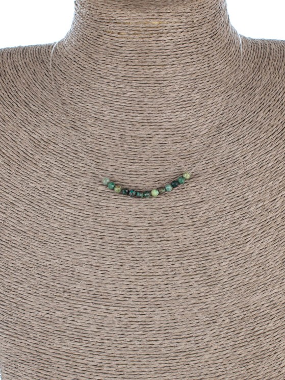 Колье с бирюзой "Нежность" 01-472