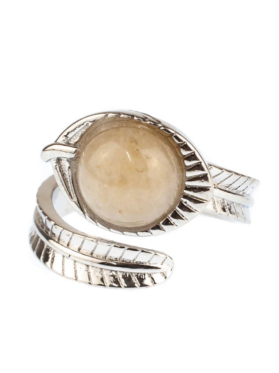 Кольцо из кварца "Змея" 04-585