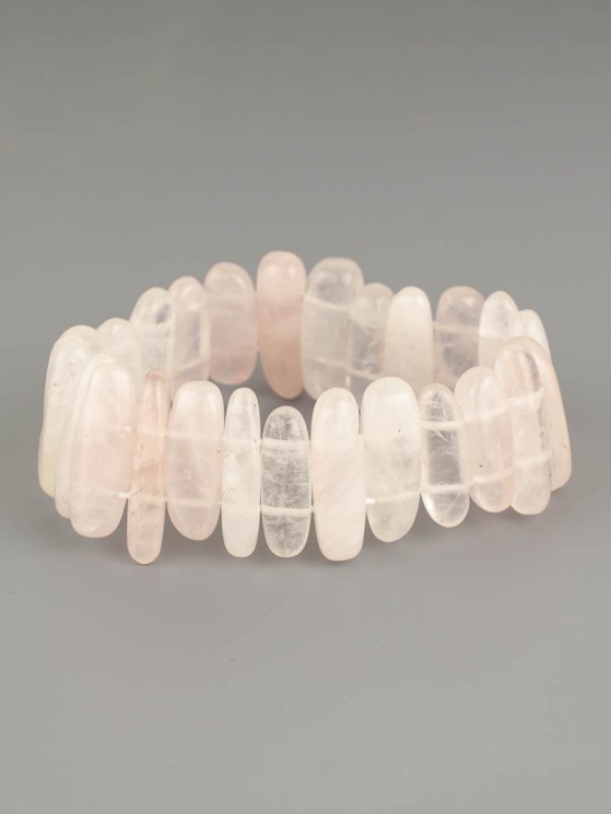 Браслет из розового кварца "Мохито" бп12563