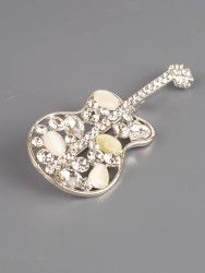 Брошь "Гитара" бшс-5144