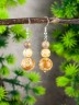 Серьги из яшмы "Дарина" с9759