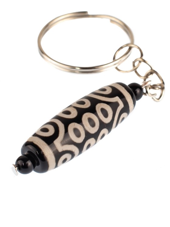 Брелок из агата "Дзи 21 Глаз" БРК-917