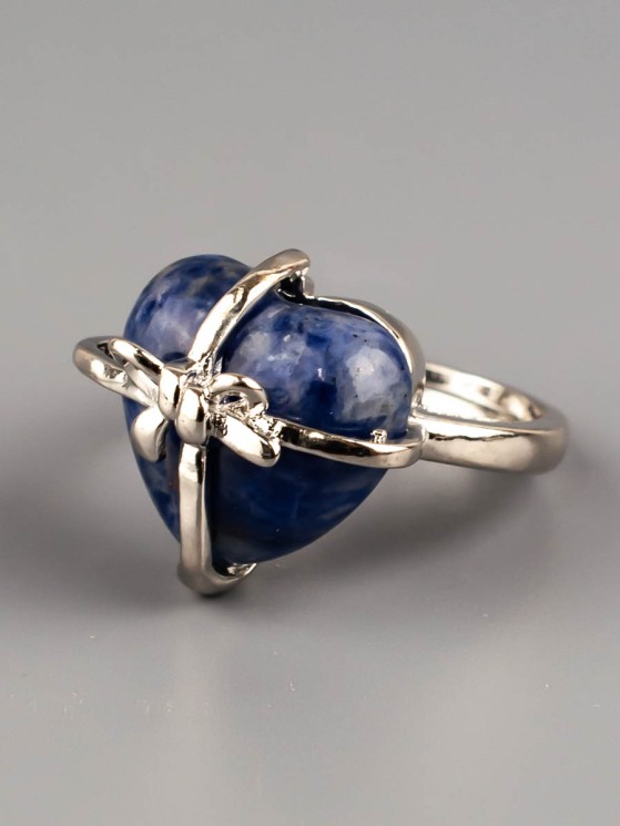 Кольцо из лазурита "Радость" 04-643
