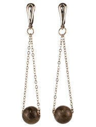 Серьги из лабрадора "Нега" 03-321