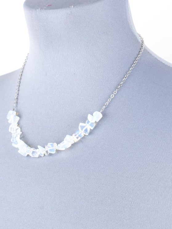 Колье из лунного камня "Атлантида" П10941