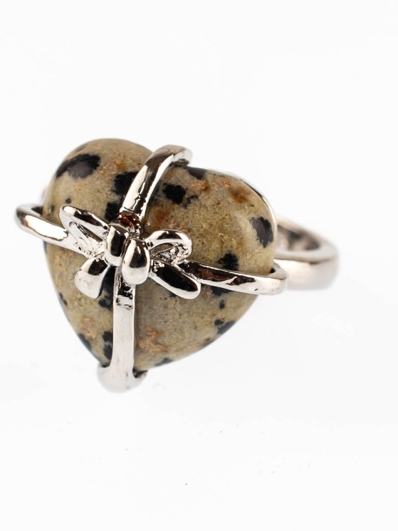 Кольцо из яшмы "Радость" 04-322