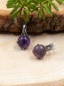 Серьги из аметиста "Олеся" сг-09-АМ