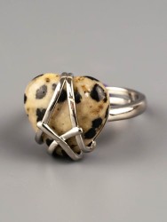 Кольцо из яшмы "Радость" 04-644