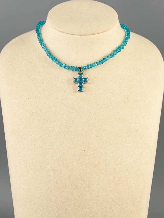 Чокер из алмазного стекла «Вспышка» 01-1306