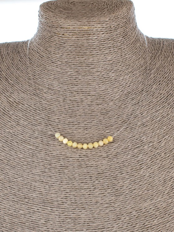 Колье с опалом "Нежность" 01-475