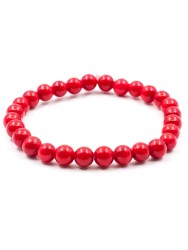 Браслет из иск. коралла "Классика 6" бп11323