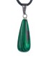 Кулон со шнурком из им. малахита "Адажио" пд-1025