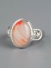 Кольцо из им. сердолика "Люсия" кп-5942