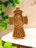 Православный крест из дерева 84х49 мм 53-024