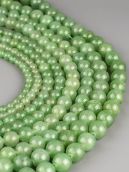 Бусины из нефрита "Шар 4" 01-1250