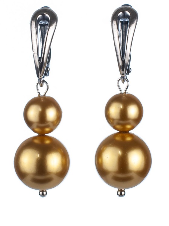 Серьги из жемчуга Майорка "Дарина" 03-1424