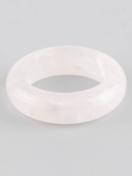 Кольцо из розового кварца "Классика" кп-5925