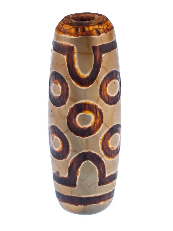 Бусина из агата "Дзи 7 Глаз" пдв-974