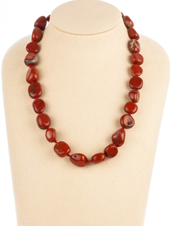 Бусы из яшмы «Настроение» 01-649