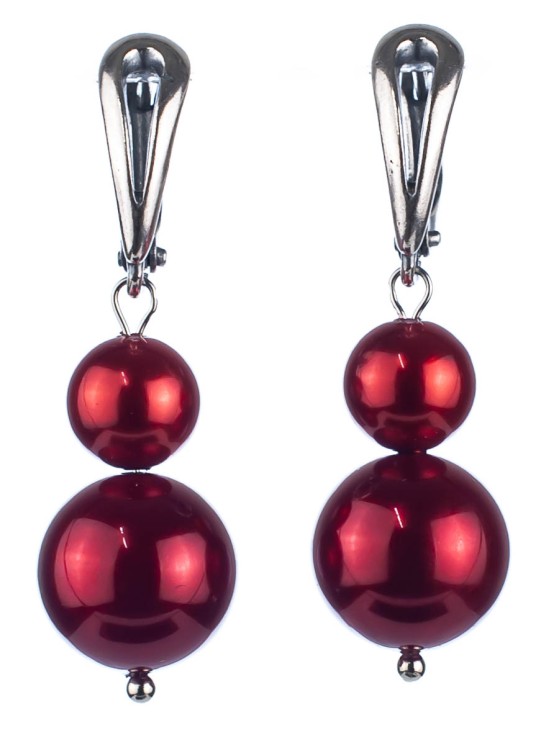 Серьги из жемчуга Майорка "Дарина" 03-1425