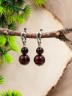 Серьги из янтаря "Дарина" 03-1223