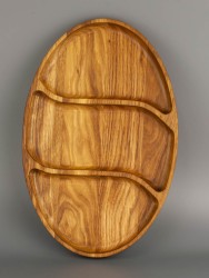 Менажница из дерева дуб 19х29 см 54-001