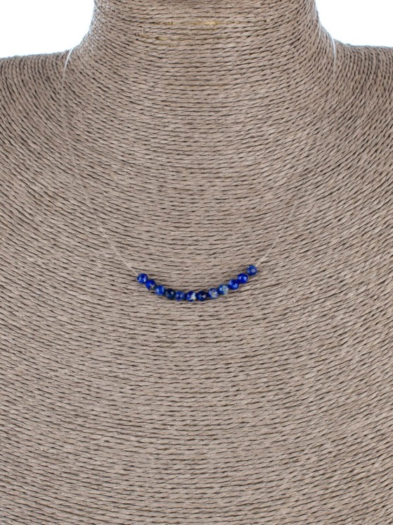 Колье с лазуритом "Нежность" 01-480