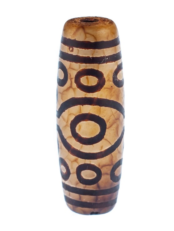 Бусина из агата "Дзи 15 Глаз" пдв-977