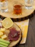 Набор досок из дерева для сервировки закусок и напитков d 23-24 см ПС-012