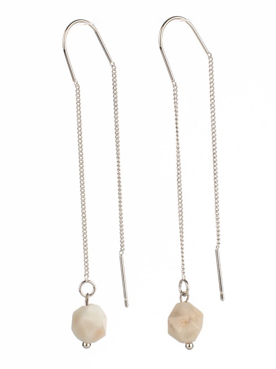 Серьги из амазонита "Нюанс" 03-449