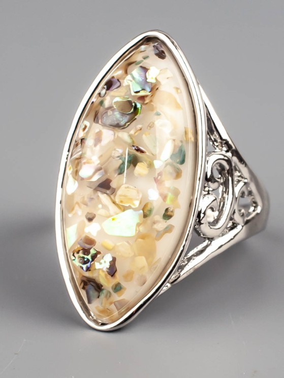 Кольцо из галиотиса "Люсия" 04-747