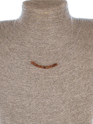 Колье с гранатом "Нежность" 01-481