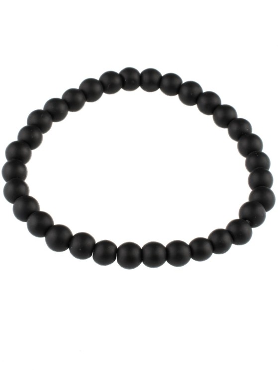 Браслет "Классический" из шунгита 02-008