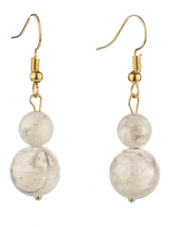 Серьги из турквенита "Дарина" с8591