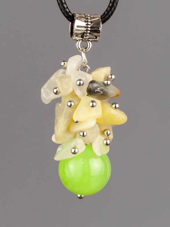 Кулон из оникса "Мелодия" пд-1049