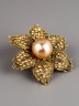 Брошь из жемчуга Майорка "Сияние" бшс-5147