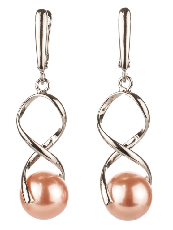 Серьги из жемчуга Майорка "Амелия" 03-342