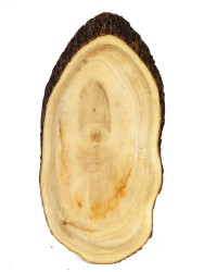 Тарелка сервировочная из дерева клён d 16-34 см, толщина 20-25 мм ПС-058