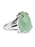 Кольцо из нефрита "Шик" 04-257